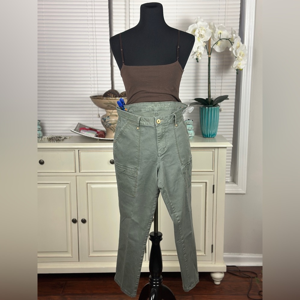 Women's Olive Jeans